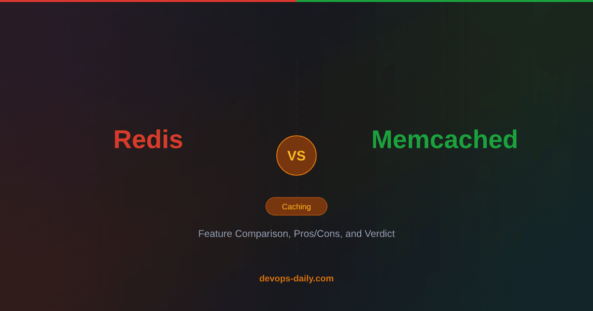 Redis vs Memcached