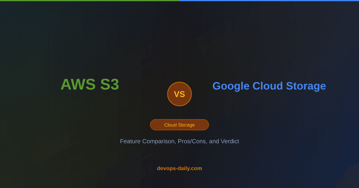 S3 vs GCS vs Azure Blob Storage