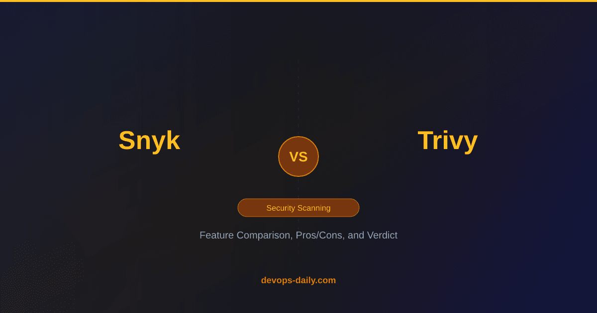 Snyk vs Trivy