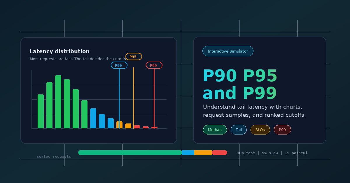 P90, P95 & P99 Latency Simulator