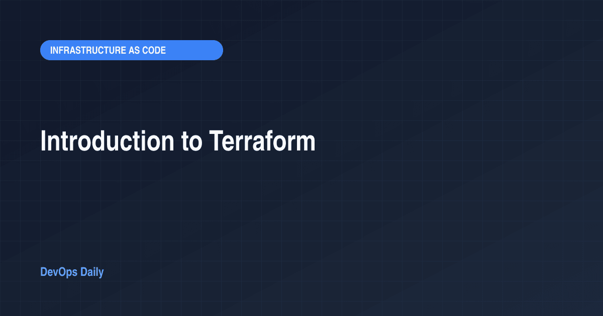 Introduction to Terraform